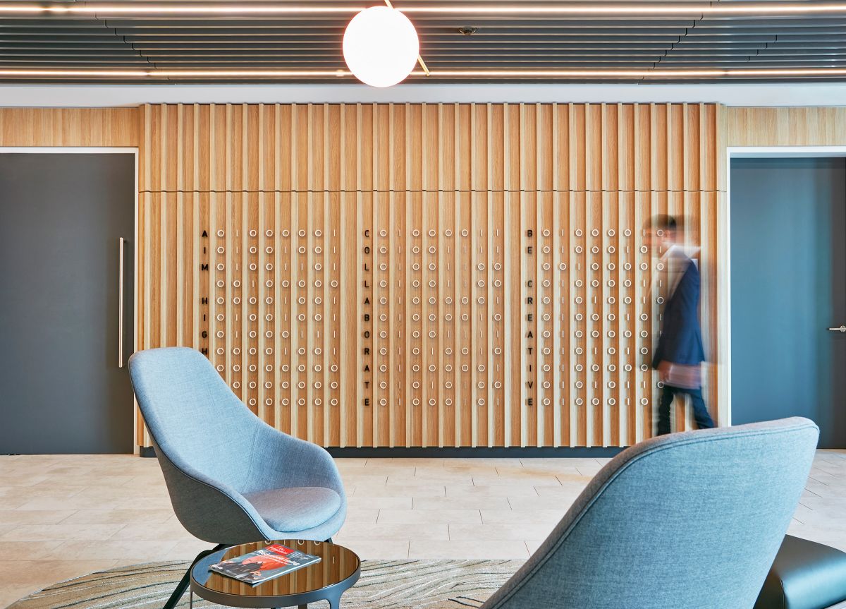 Australian Computer Society graphics reflecting use of binary code