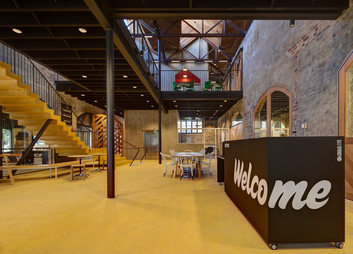 Community centre interior space