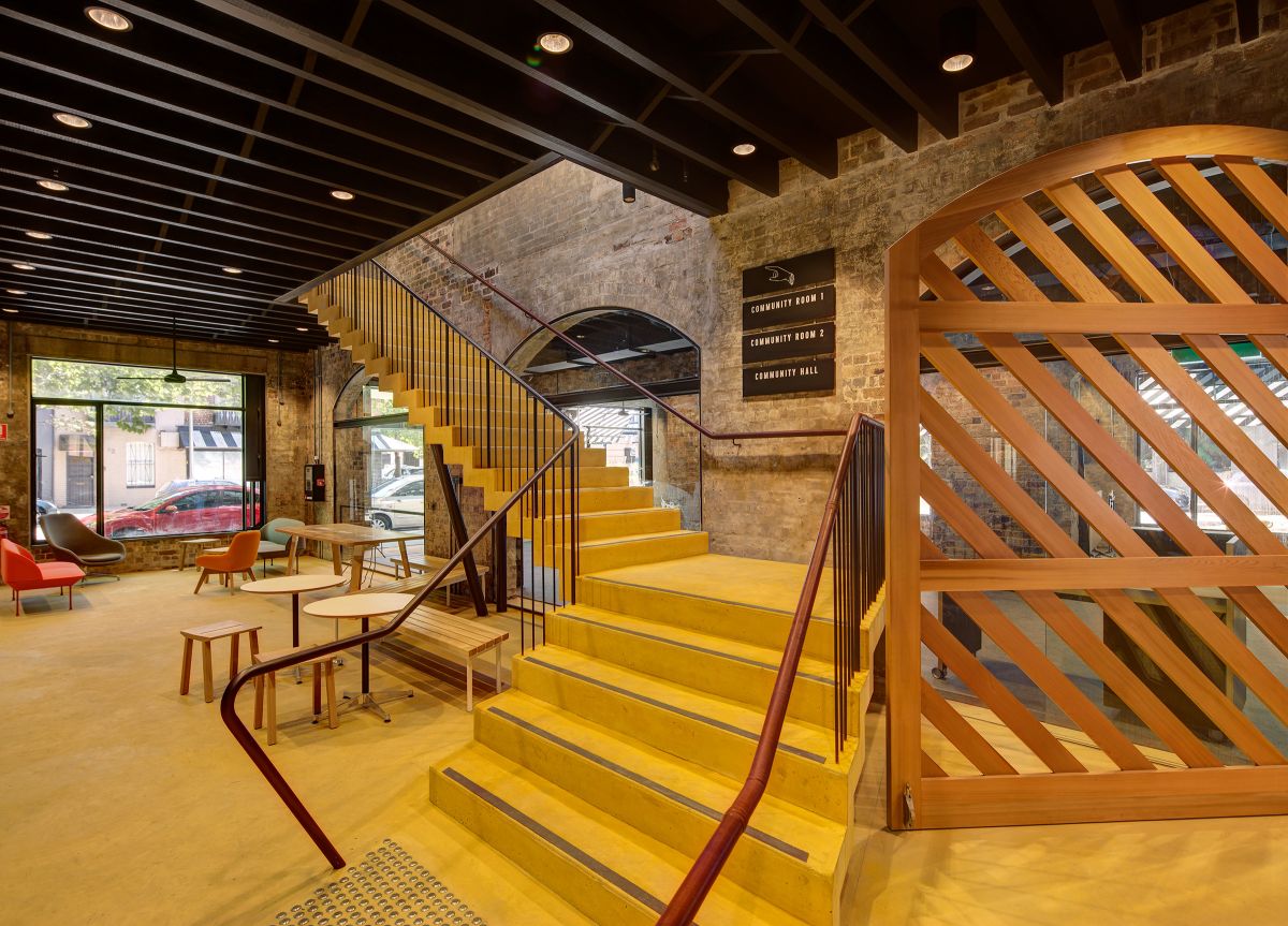 Community centre interior space