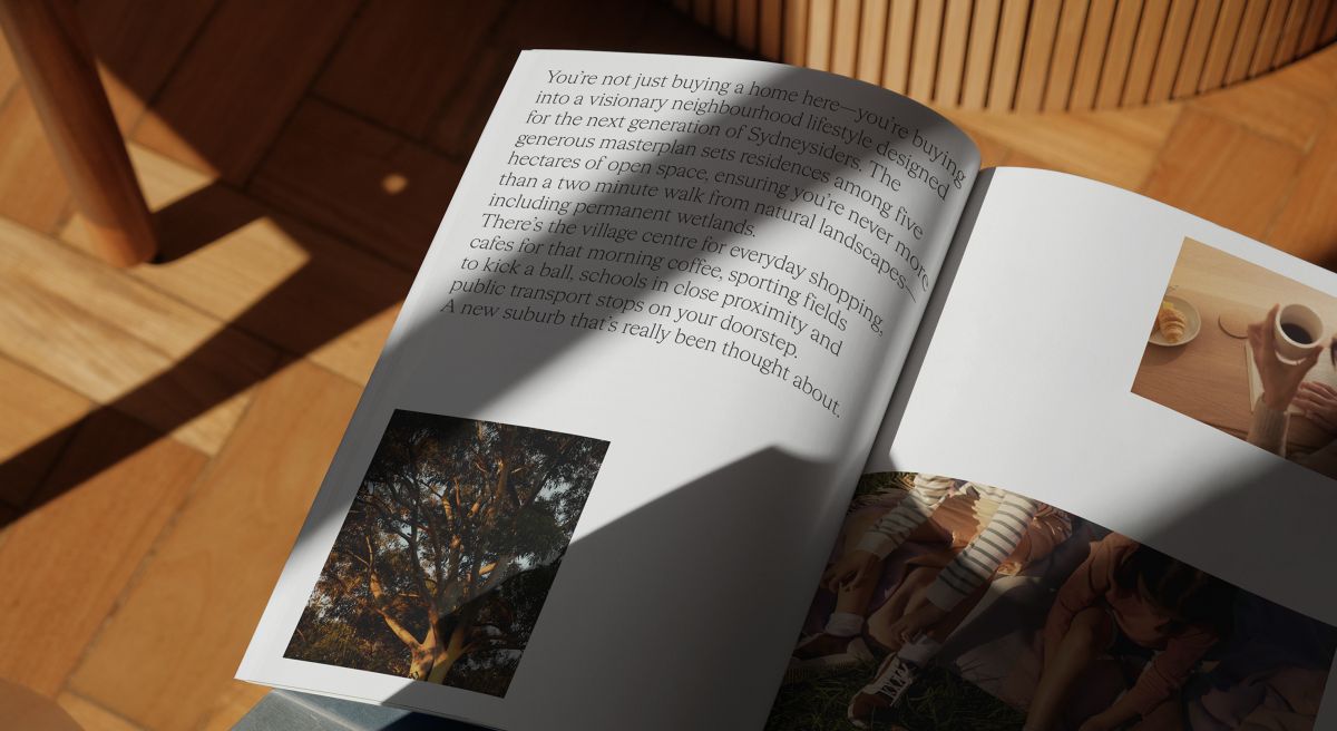 Melrose Park spread in brochure