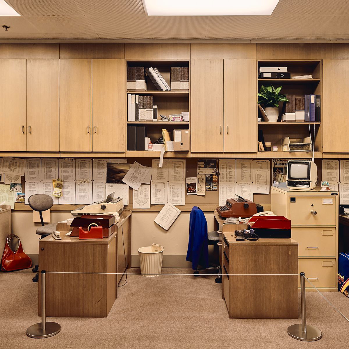 Museum display inside Old Parliement House