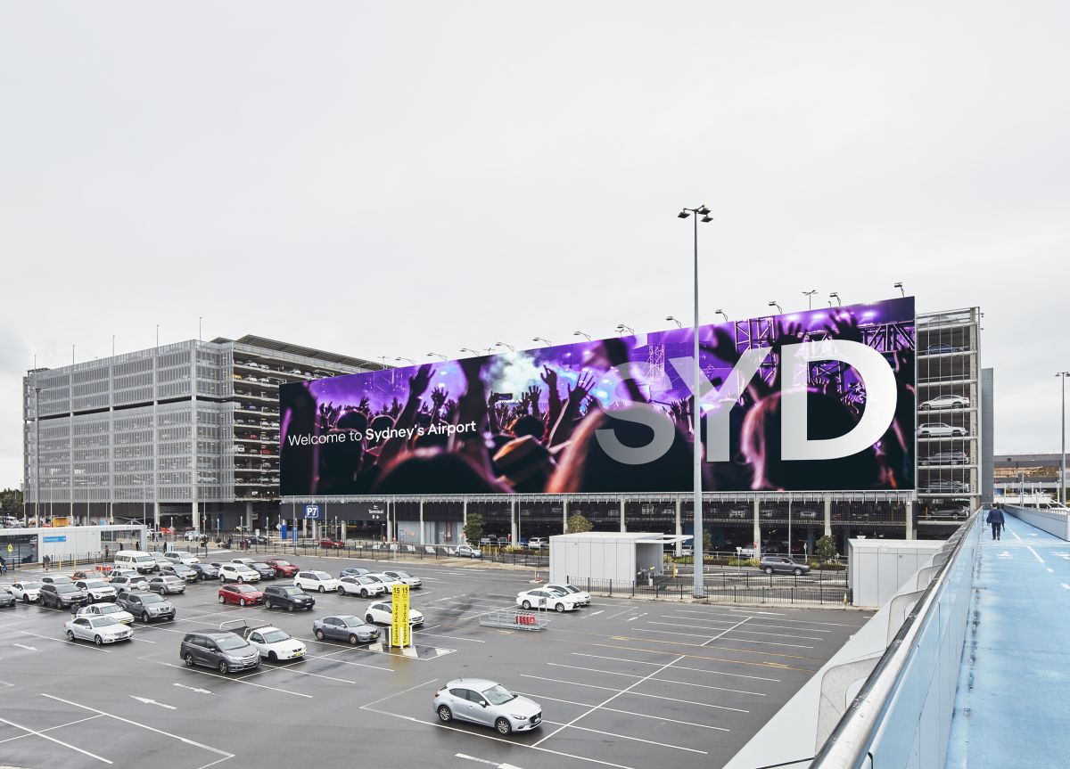 Sydney Airport Billboard