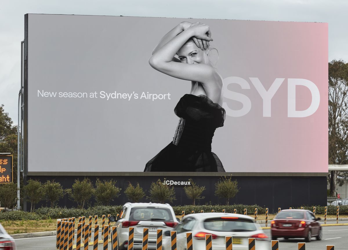 Sydney Airport billboard